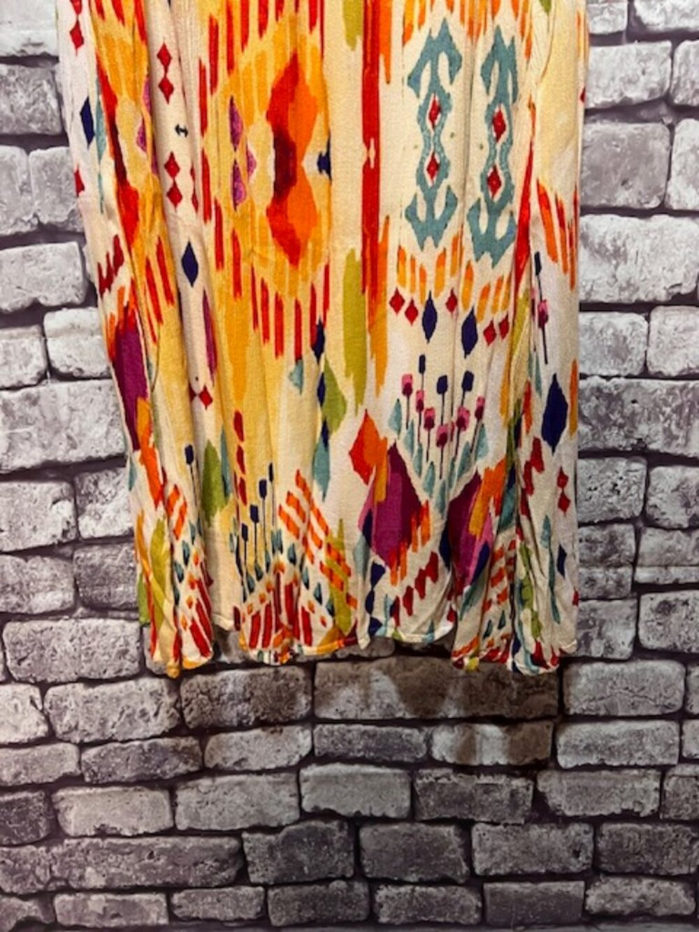 Coldwater Creek Multicolored Pull On Skirt Size L - Picture 3 of 9
